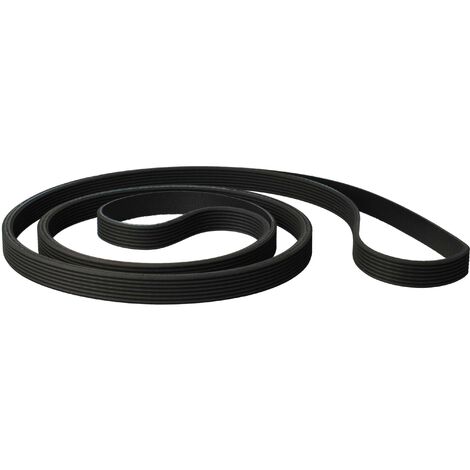 vhbw Cinghia trapezoidale sostituisce Whirlpool 481935828002, 01296334 per asciugatrice - 199,2 cm nero