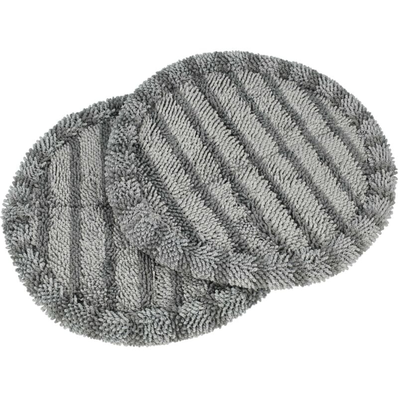 Vhbw - Cleaning Cloths 2-Pack compatible with Dyson V15 Detect Absolute Cordless Vacuum Cleaner Nozzle, Electric Mop Head - Mopping Cloth, Mop Pad