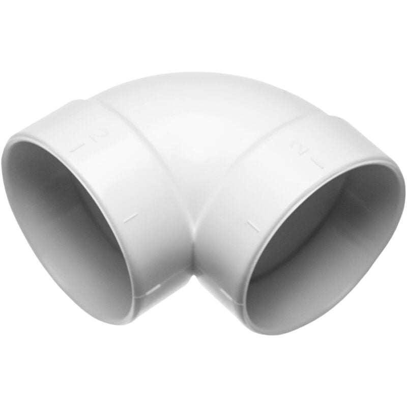 

Codo de tubo 90°, corto,interior/interior para sistema aspiradora central, diámetro de 50.8mm - Sistema tubo redondo 2' - Vhbw