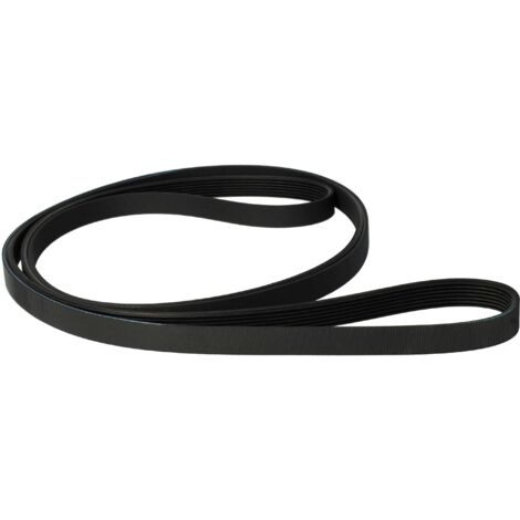 vhbw Correa trapezoidal reemplaza Amica 1052658 para secadora - 197,5 cm negro