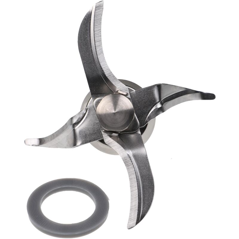Couteau de mixeur remplacement pour Thermomix 10028639 pour robot de cuisine - Avec 4 couteaux en acier inoxydable - Vhbw