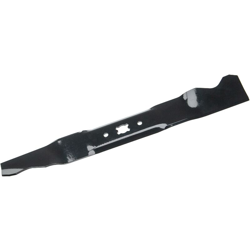 

vhbw Cuchilla repuesto compatible con Budget Praktiker BBM 46 R-OHV 12B-J2MD619 (2006) cortacésped - Recambio, negro