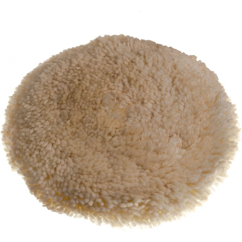 

Disco compatible con máquina pulidora con disco de 17,78cm (7 pulgadas) - Hook & Loop, color crema, algodón / plástico - Vhbw