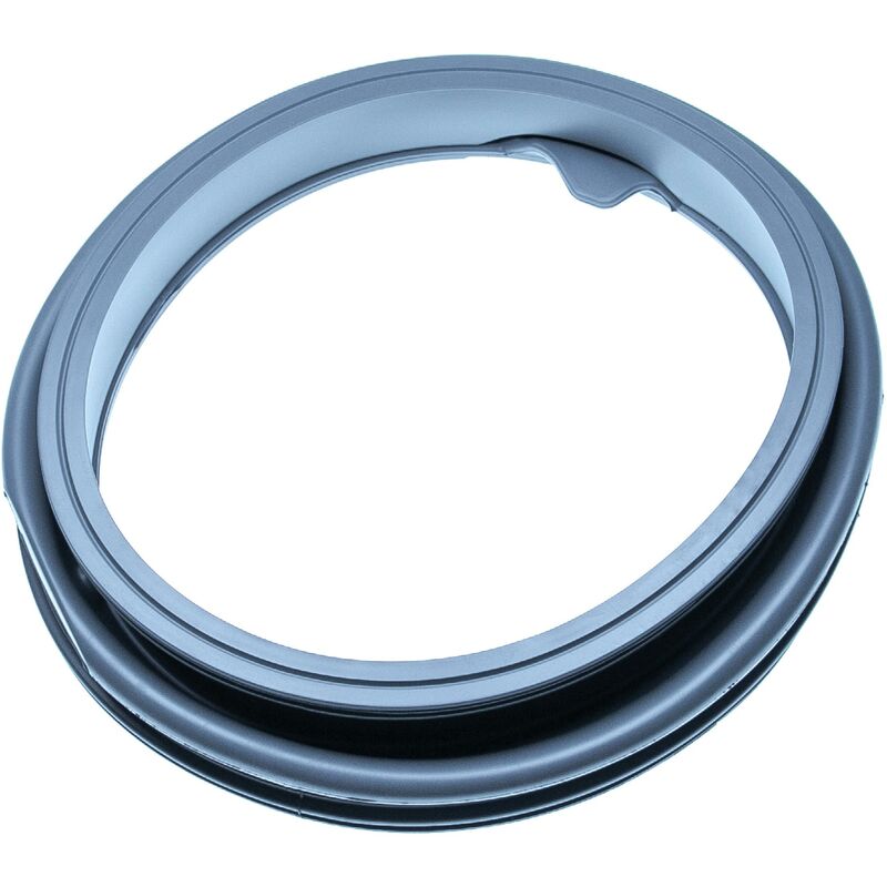 Door Seal compatible with Samsung WF0600NCE/YLE, WF0600NCEYAH, WF0600NCW/YKJ Washing Machine - Rubber, Diameter 40 cm, Grey - Vhbw