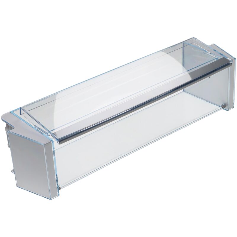 Door Tray compatible with Bosch KGE39AL42, KGE39AW30, KGE39AW31, KGE39AW40 Fridge - Compartment with Lid - Vhbw