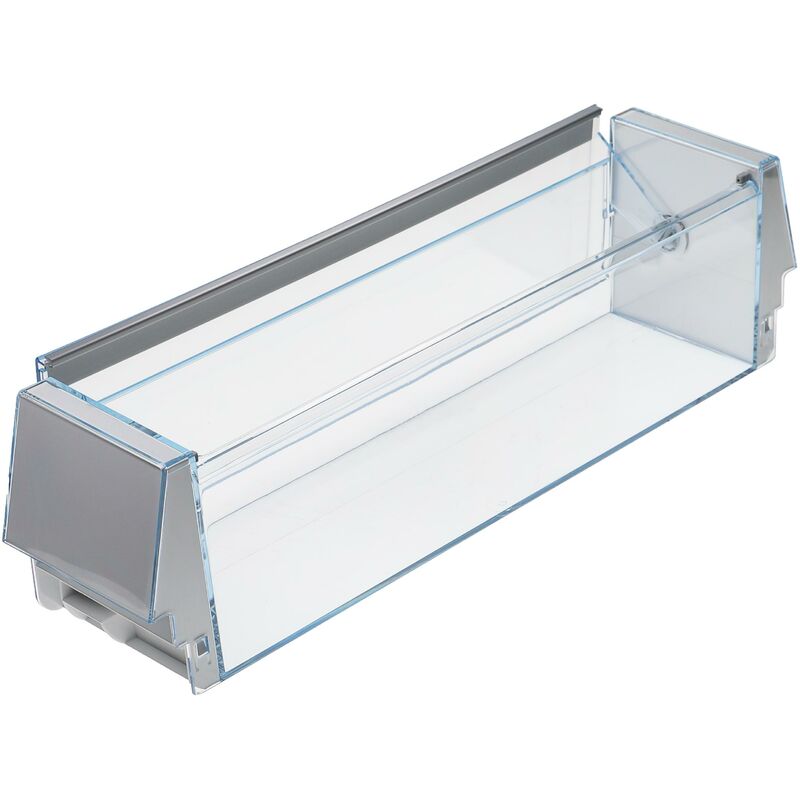Door Tray compatible with Bosch KGE39BW41G, KGE39MI40, KGE39ML40, KGE39MW40 Fridge - Compartment with Lid - Vhbw