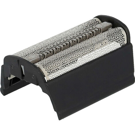 vhbw Doppelscherfolie kompatibel mit Braun Flex Integral 5000, 5005, 5010, 5015, 5311, 5312, 5314, 5315, 5316, 5410, 5412, 5414, 5415 -Typ 31B, schwarz