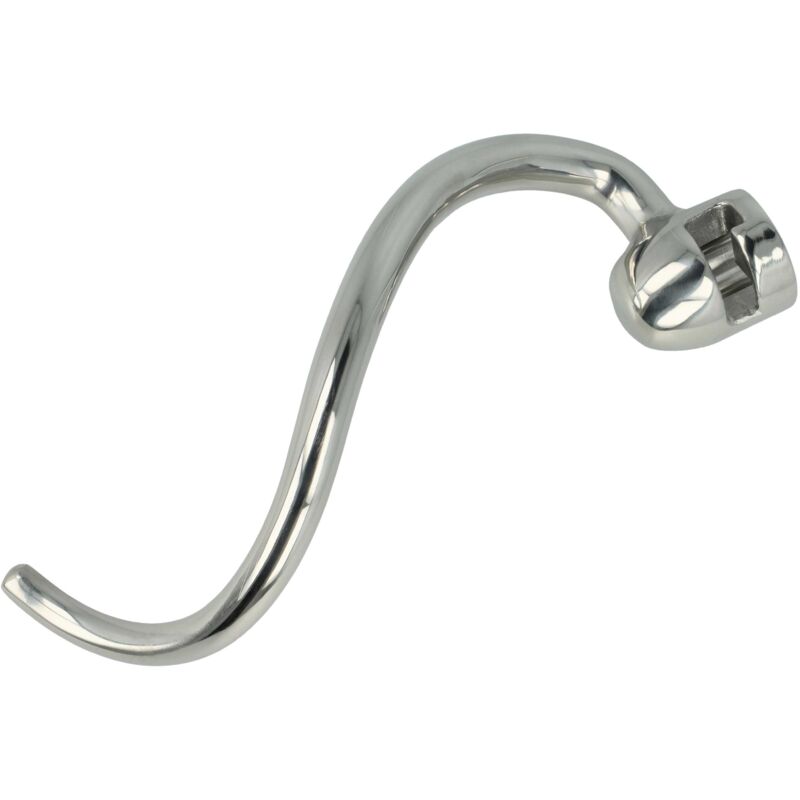 Dough Hook compatible with KitchenAid KSM100, KSM103, K45, K45SS, KSM105 Kitchen Machine - Mixing Paddle, 18 x 6 cm, stainless steel Silver - Vhbw