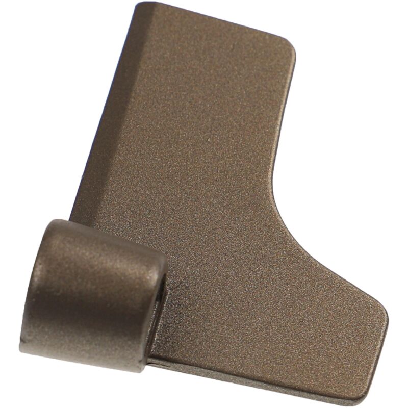 Vhbw - Dough Hook Compatible With Panasonic Sd-zb2502, Sd-zb2502wxe, Sd-zb2512 Bread-maker - Mixing Paddle, 6.7 X 5 Cm, Aluminium Alloy, Grey