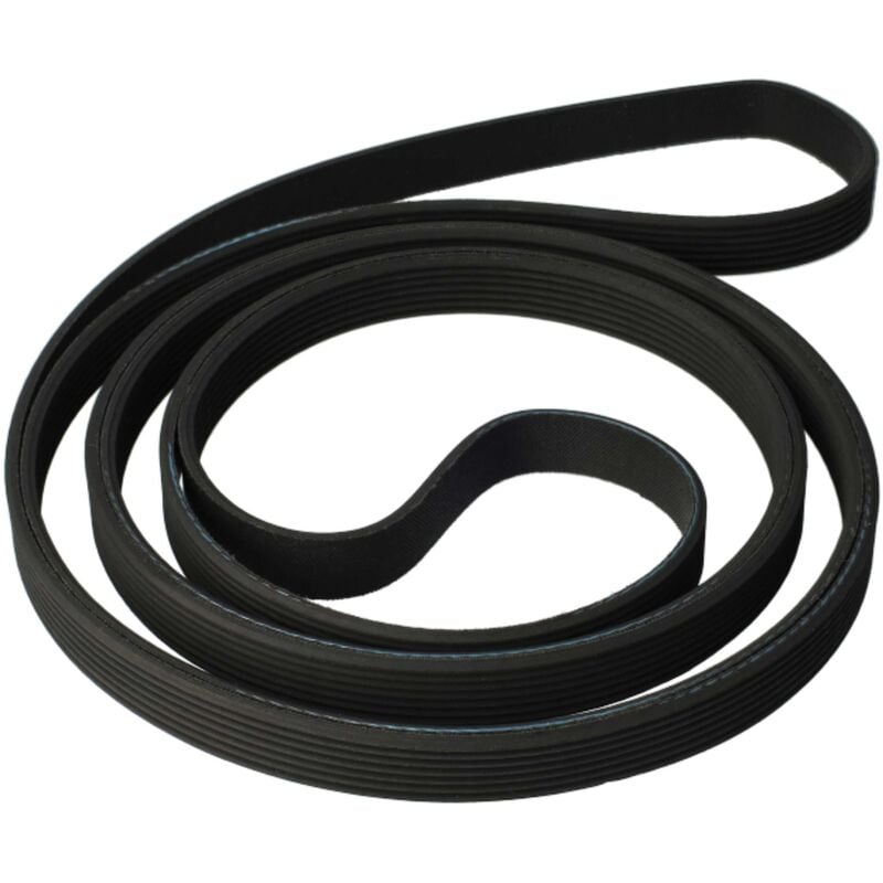vhbw Drive Belt compatible with Electrolux EDC2085, EDC2086, EDC2087, EDC2088, EDC2089, EDC2096, EDC2084 Tumble Dryer - 197.1 cm, Black