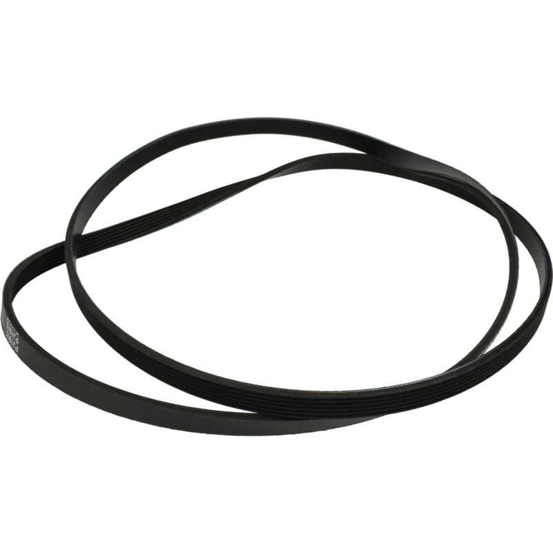 Drive Belt compatible with Miele 100 anniversary a, 100 anniversary c, excellent 92 ct, excellent 92 at Tumble Dryer - 191.5 cm, Black - Vhbw