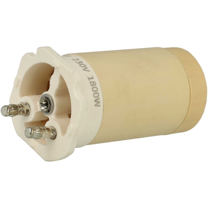 Vhbw - lément chauffant remplacement pour Leister 115.513 pour pistolet soudeur à air chaud - 1800 w, Noyau en céramique, 3,15 x 6,3 cm