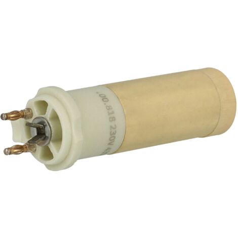 vhbw Elemento calefactor compatible con Leister Hot Jet S pistola de soldadura de aire caliente - Cerámica, núcleo de calefacción, 1,6 x 6 cm