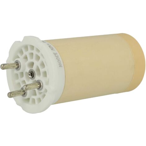 vhbw elemento riscaldante compatibile con Leister WELDPLAST 605, 600 pistola di saldatura a aria calda - 3300 W, Nucleo in ceramica, 4,4 x 9,2 cm