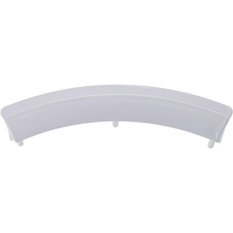 vhbw Empuñadura de puerta compatible con Siemens serie WT46E3E, WT46E3Ex, WT46E3E0, WT46E3E1 secadora - Reemplaza 497522