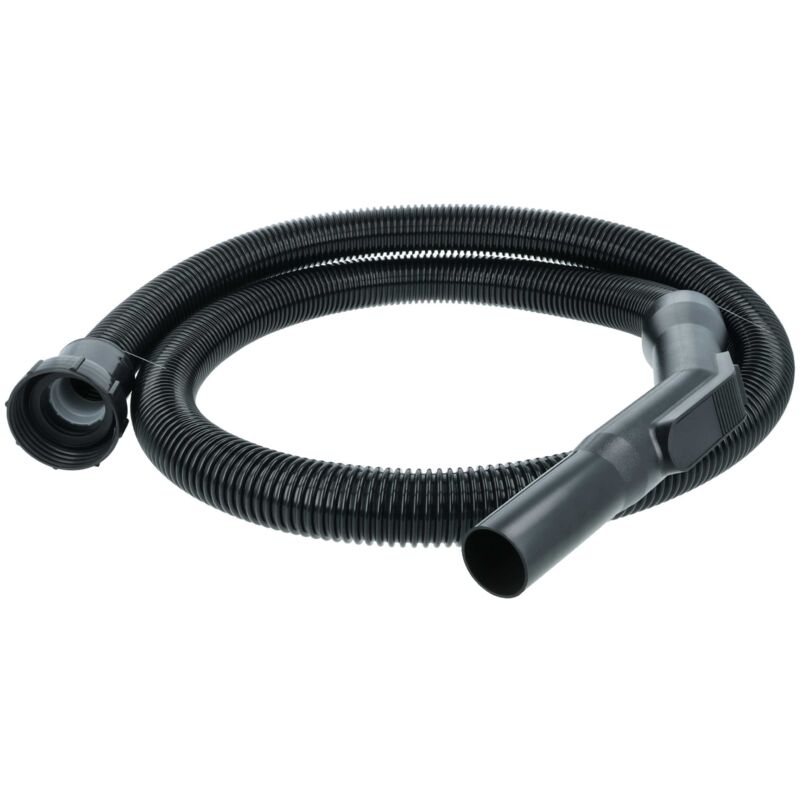 vhbw Ersatz Schlauch kompatibel mit Nilfisk Viper LSU 135, LSU155P, DSU8, LSU155, DSU15, DSU10, DSU12 Staubsauger - Flexibel, 2 m, Handgriff