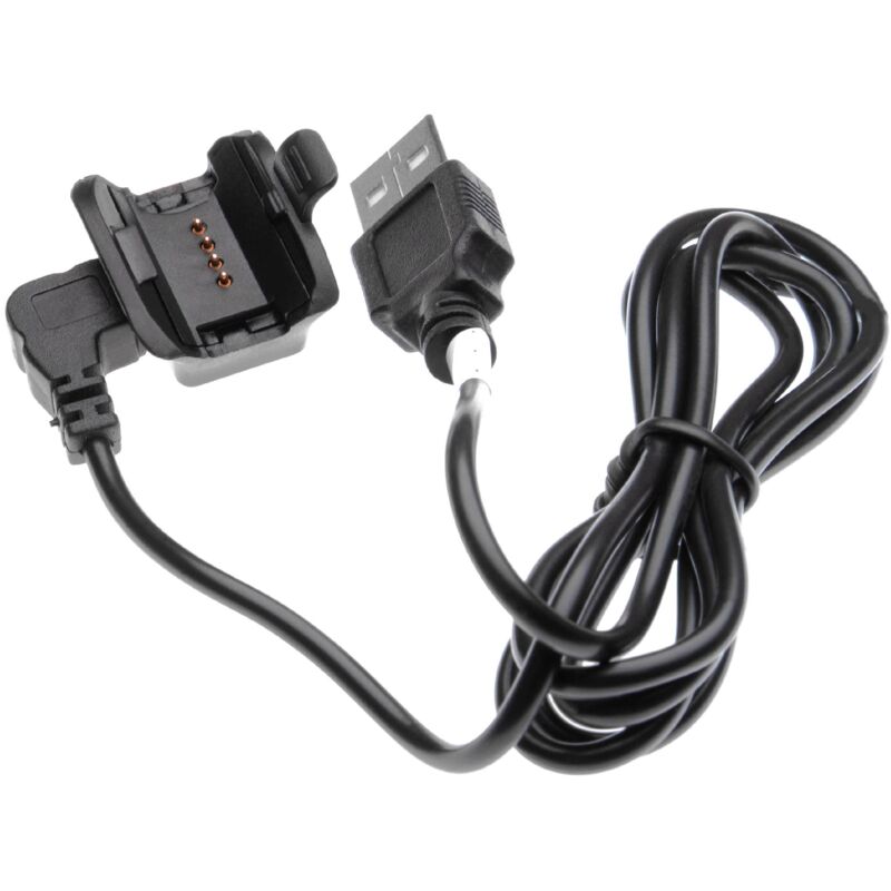 

Estación de carga cargador con cable micro USB para para reloj Smartwatch Garmin Epix. - Vhbw