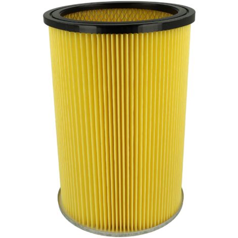 vhbw Faltenfilter Ersatz für Thomas 787115, 195118 für Staubsauger - Filter, Patronenfilter, schwarz gelb