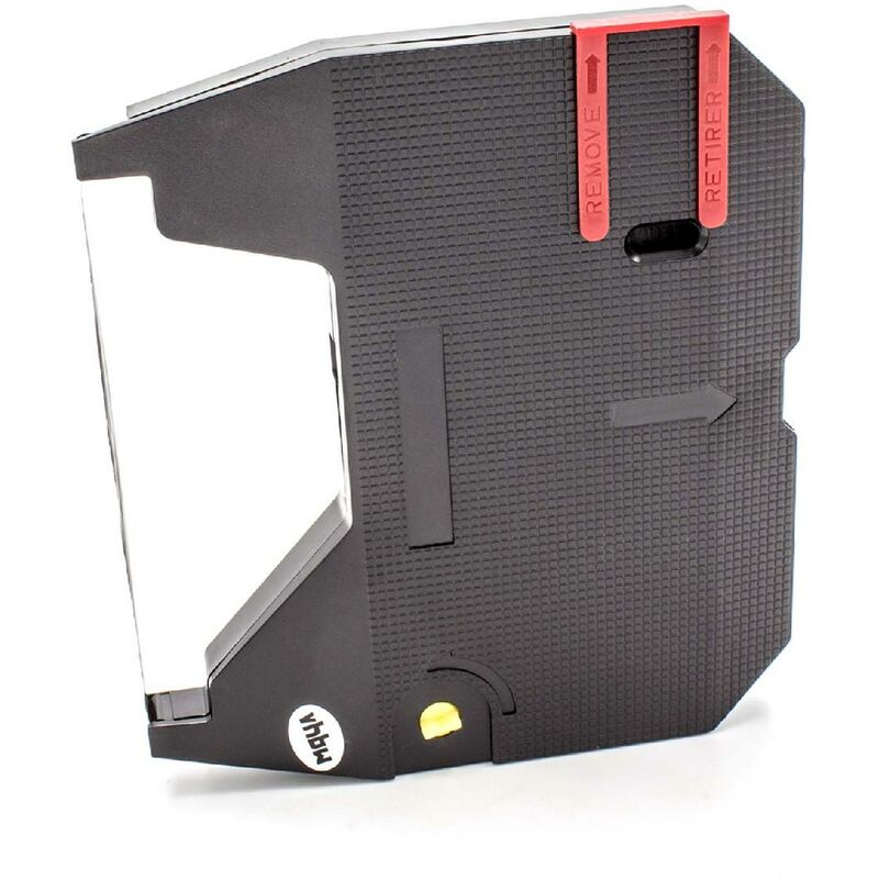 Vhbw - Farbband Schriftband kompatibel mit Panasonic KXR305, KXR315, KXR320, KXR330, KXR340 Nadeldrucker, Bondrucker schwarz