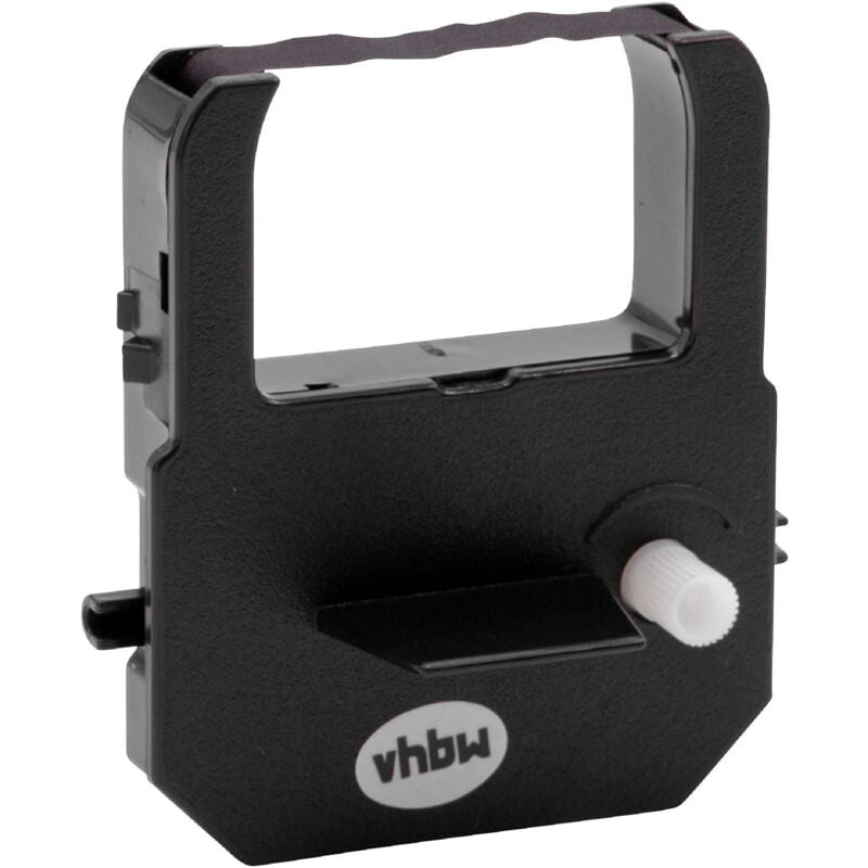 Vhbw - 1x Farbband Schriftband kompatibel mit Seiko Seikosha BS175, K800, K875, QR375, QR395, ZR310, ZS520 Nadeldrucker, Bondrucker - Schwarz