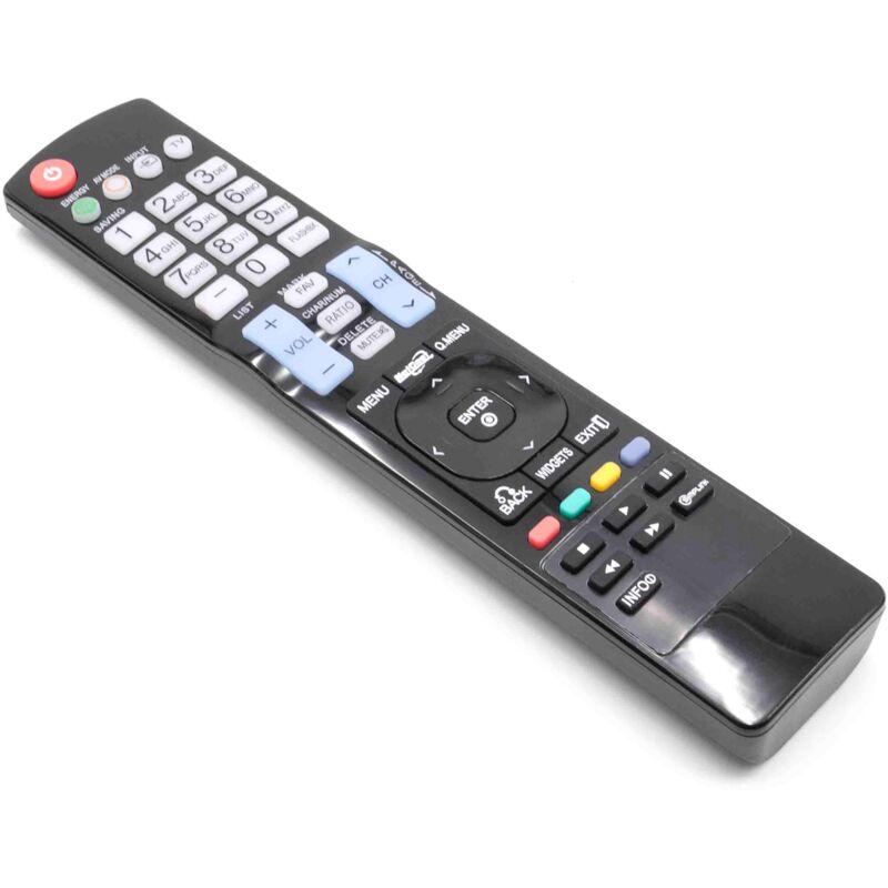 Vhbw Fernbedienung Kompatibel Mit Lg Ohn 22le5300, 19le5300, 26ld350, 22le5500, 32ld420, 26le5500, 26le5300 Fernseher, Tv - Ersatzfernbedienung