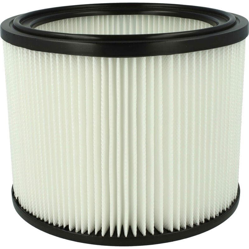 Filter Element compatible with AEG AP250ECP, AP300ELCP, AS300ELCP, AS500ELCP Wet/Dry Vacuum Cleaner - Dust Filter - Vhbw