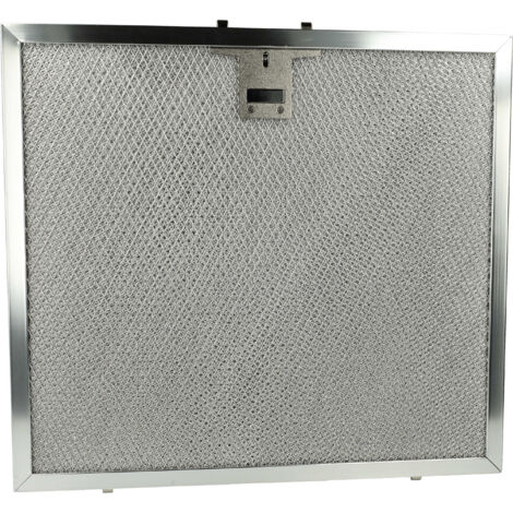 vhbw Filter Metal Grease Filter compatible with Miele DA 424 V, DA424EXT (2004 - 2006) Extractor Fan - 28.4 x 31.5 x 0.9cm stainless steel