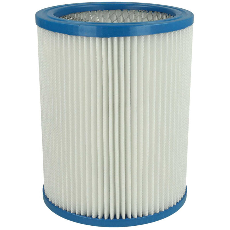 Vhbw - Filter Replacement for Fein 31322765009, 4014586261454 for Wet and Dry Vacuum Cleaner - Cartridge Filter, paper / plastic, White