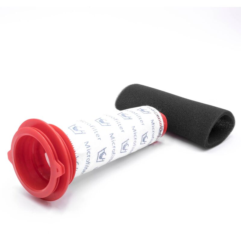 vhbw 1x foam filter, 1x micro-filter compatible with Bosch Athlet BCH51830GB, BBH73260, BBH6PZOO, BCH61840GB, BCH62550GB Vacuum Cleaner