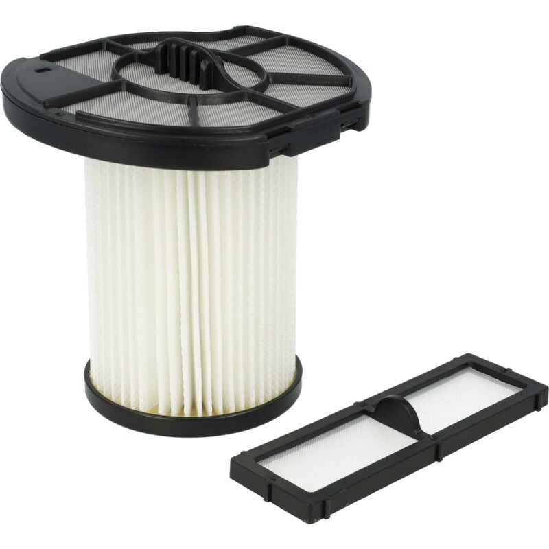 vhbw Filter Set compatible with Dirt Devil Centrixx M3882-4, M3882-5 Vacuum Cleaner - 2x Spare Filter