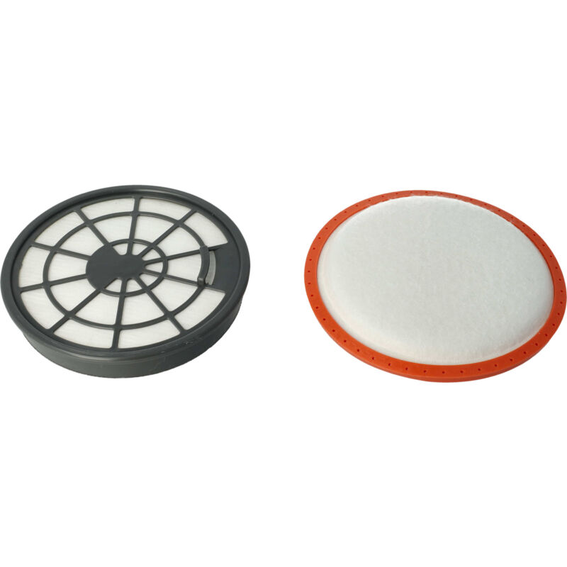 Vhbw - Filter Set compatible with Dirt Devil DD2620, DD2620-0, DD2620-1, DD2620-2, DD2620-3 - 2x Spare Filter (Exhaust Filter, Motor Filter)