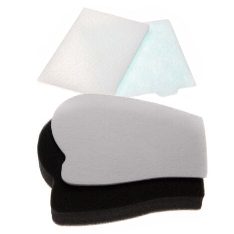 vhbw Filter Set compatible with Electrolux Z5305 GB Vacuum Cleaner - 4x Spare Filter (Micro-Filter, Post-Motor Filter, Pre-Motor Filter)