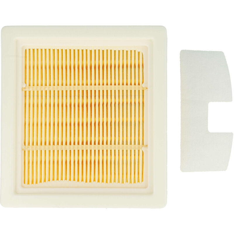 Vhbw - Filter Set compatible with Samedia vac 100 Vacuum Cleaner - 2x Filter (hepa filter, pre-filter)