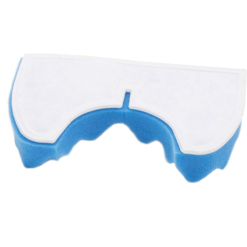 vhbw 1x fabric filter, 1x sponge filter compatible with Samsung SC4581 VCC4581V3K/XEN, SC4590 VCC4590H3W/BOL Vacuum Cleaner