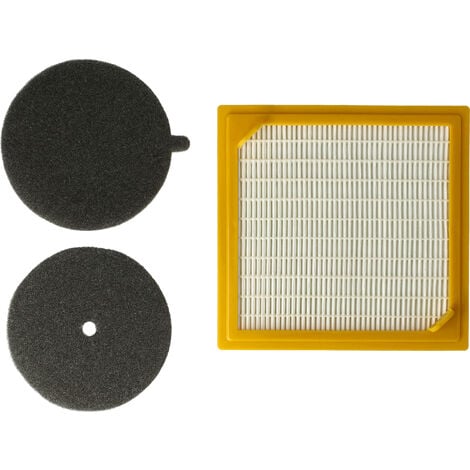 vhbw Filter-Set kompatibel mit Hoover TS2213 001, TS2265 001, TS2266 011, TS2272 011, TS2308 001, TS2351, U27 Sensory Staubsauger - Ersatz für 09205469