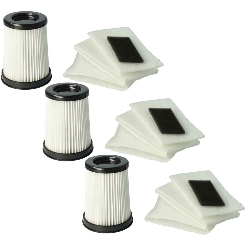 Filter Set Replacement for Dirt Devil 2828001 for Vacuum Cleaner - 15x Filter - Vhbw