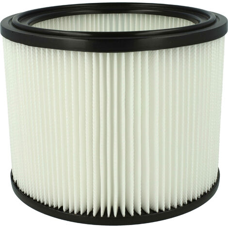 vhbw Filterelement kompatibel mit Protool Festool VCP 10, 10 E, 250 E, 260 E-L Nass-/Trockensauger - Feinstaubfilter, Papier / Gummi