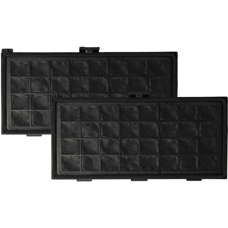 Filterset 2x Staubsaugerfilter Ersatz für Miele SF-AAC30, SF-AH30 für Staubsauger - hepa Filter Allergiefilter - Vhbw