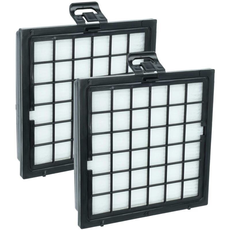 Filterset 2x Staubsaugerfilter kompatibel mit Quelle / Privileg Megaclean VS8PR04/03, 3 Staubsauger - hepa Filter Allergiefilter - Vhbw