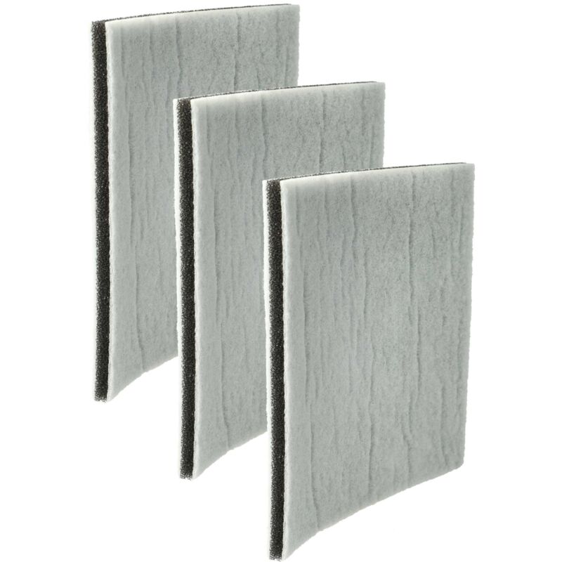 vhbw Filterset 3x Motorschutz-Filter kompatibel mit Philips Mobilo HR8569C, HR8569D, HR8570, HR8570/12, HR8570/57, HR8570B, HR8570C Staubsauger