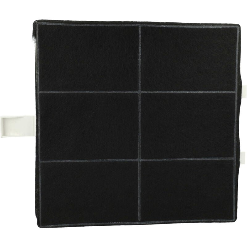 Vhbw - Filtre à charbon actif compatible avec Balay 3BD896XP, 3BD899XP hotte aspirante - 22,2 x 22,2 x 2,4 cm