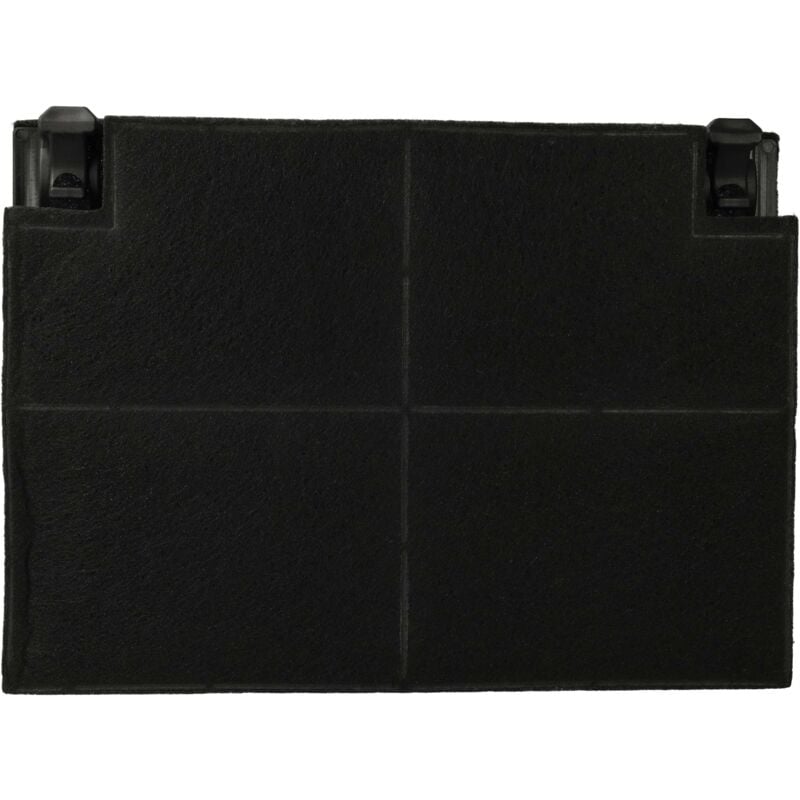 Vhbw - Filtre à charbon actif compatible avec Beko p 361, 8912730200 hotte aspirante - 19,5 x 13,9 x 2,2 cm