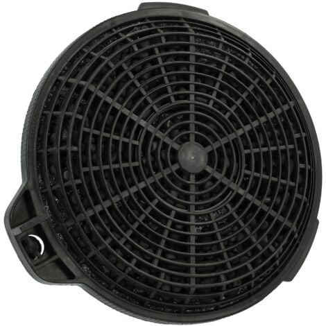 vhbw Filtre à charbon actif compatible avec Cata VN 600 X hotte aspirante - 13,25 cm