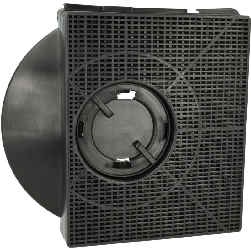 Vhbw - Filtre à charbon actif compatible avec Elica ciak GR/A/86.8, ciak GR/A/86.8 709743, ciak GR/A/86 hotte aspirante - 21,3 x 20,7 x 4,1 cm