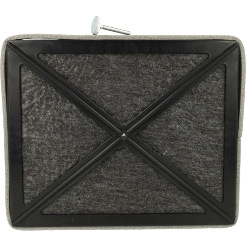 Vhbw - Filtre à charbon actif compatible avec Miele DA362-75, DA371, DA372, DA60-1, DA68, DA71, DA72/1, DA73 hotte aspirante - 20,5 x 17 x 3,3 cm