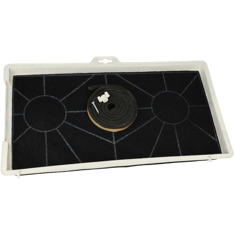 Vhbw - Filtre à charbon actif compatible avec Siemens LB55564GB/02, LB55564GB/01, LB55564CH/06, LB55564CH/05, LB55564SD/01 hotte aspirante