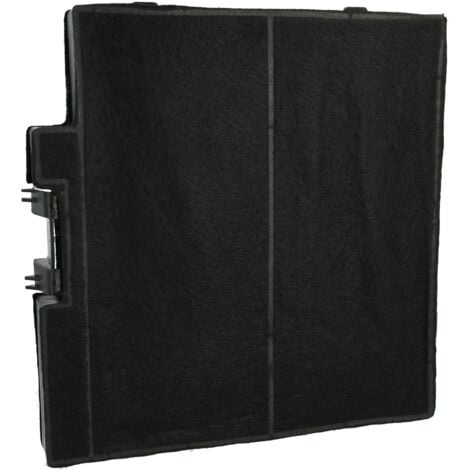 vhbw Filtre à charbon actif compatible avec Siemens LC96BFM50, LC96BFM50/01, LC96BHM50, LC96QBC50, LC96BHM50/01, LC96GBM50/01 hotte aspirante