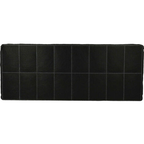 vhbw Filtre à charbon actif compatible avec Siemens LI16030SD, LI2202, LI16030/09, LI2202/01, LI2202/02 hotte aspirante - 42 x 16,8 x 3,1 cm