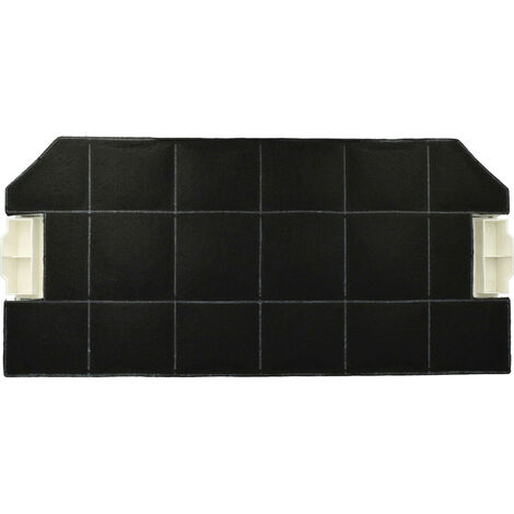 vhbw Filtre à charbon actif compatible avec Siemens LI39031, LI38030, LI38030CH hotte aspirante - 49,6 x 23 x 3 cm