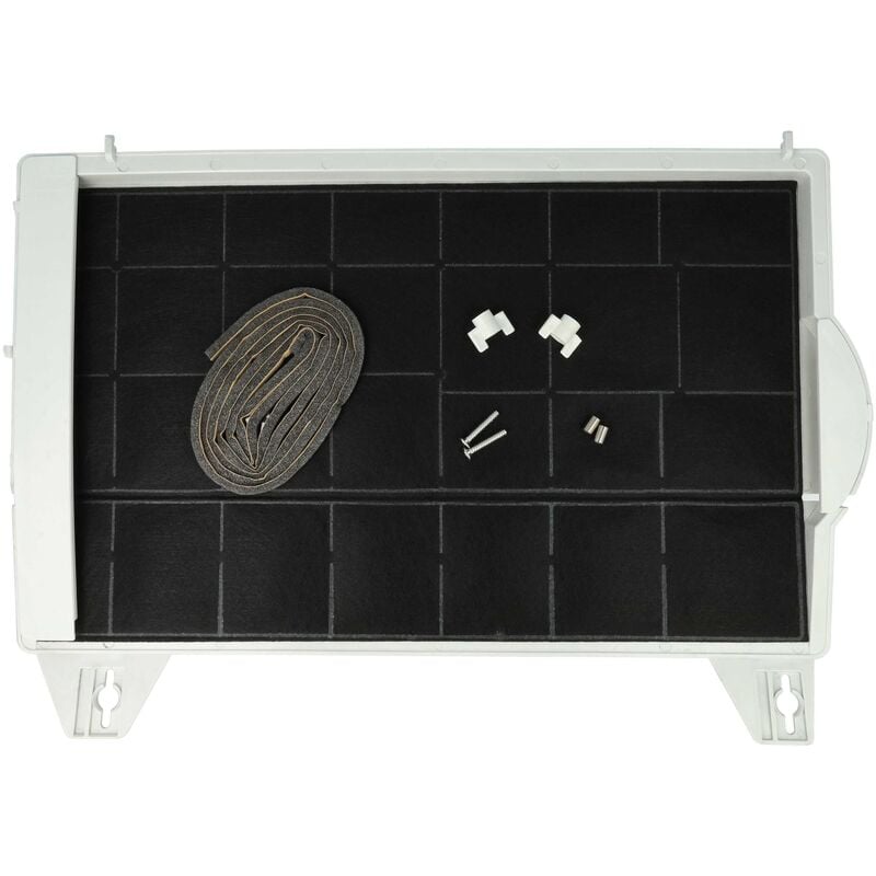 Vhbw - 1x Filtre à charbon actif compatible avec Siemens LU17142, LU17152, LU14152, LU17122, LU14122SD, LU14142 hotte aspirante - 45 x 32 x 4 cm
